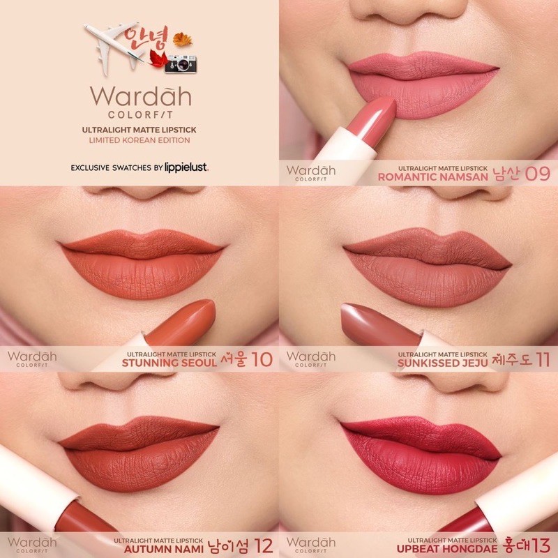 Wardah Colorfit Ultralight Matte Lipstick