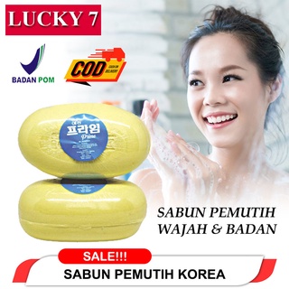 Image of LUCKY 7 - Sabun korea Pemutih Badan dan Wajah Sangat ampuh - Sabun Korea Pemutih Badan 100% Glowing