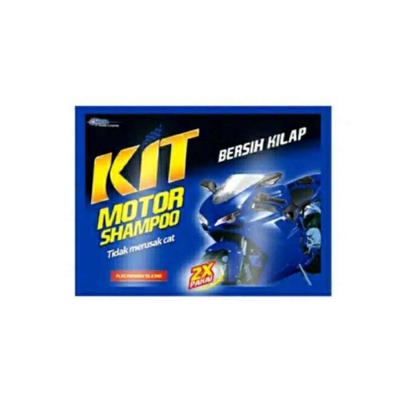 Kit Motor Shampoo Sachet 15ml (1 double sachet seperti gambar)