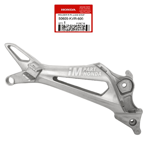 50605-KVR-600 Dudukan Foot Step Holder R Pillion Step Kanan Revo 100 Supra X 125 Batman Rem Tromol J