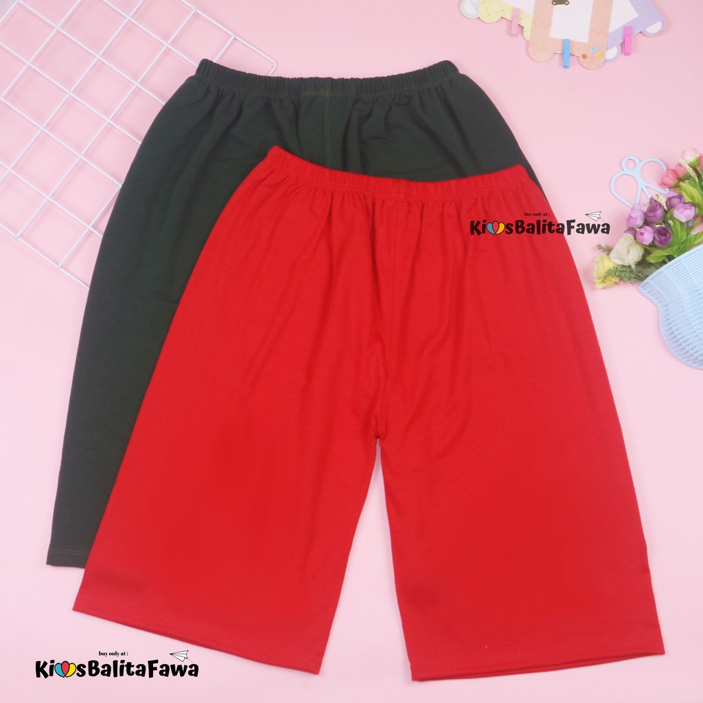Celana Pendek Wanita Selutut Big Size Muat Sampai Super Jumbo / Pants Dalaman Harian Adem Murah