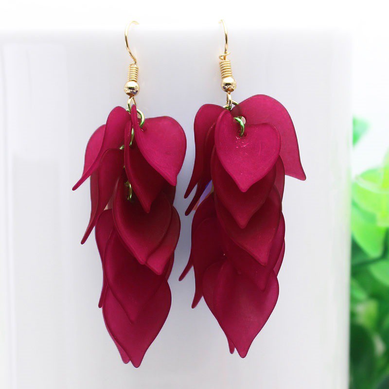 Anting Fashion Gaya Korea Model Daun Murah Berkualitas 139