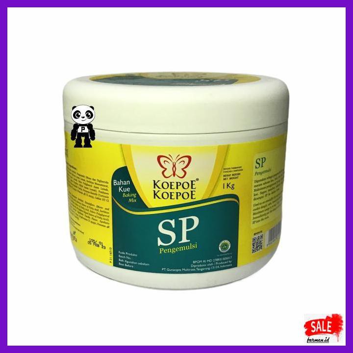 

DERPOWBAKING- KOEPOE KOEPOE SP PENGEMULSI BAHAN KUE BAKING MIX 1 KG -ASLIII.