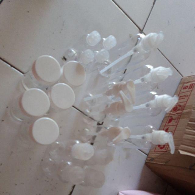 Botol Pet 250 Ml Natural Pump Natural