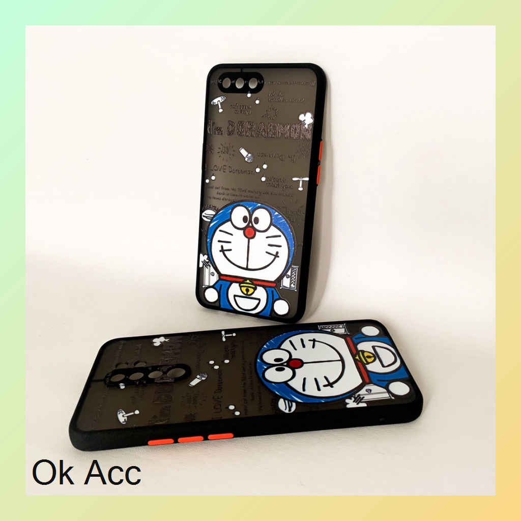 BARU Case Proteksi Anti crack shock Doraemon Case FM16 FM18 for Oppo Reno 4 4F 5 5F 6 A15 A15 A16 A33 A53 A37 Neo 9 A3s Real me 2 Pro U1 U2 C1 A5s A7 A12 A11k 5 5i 5s C3 6 7 7i 8 C11 C12 C15 C2 A1k C20 C21 C21y C25 Narzo 20 30A