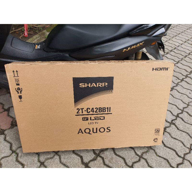 tv led sharp aquos 2t-c42bb1i