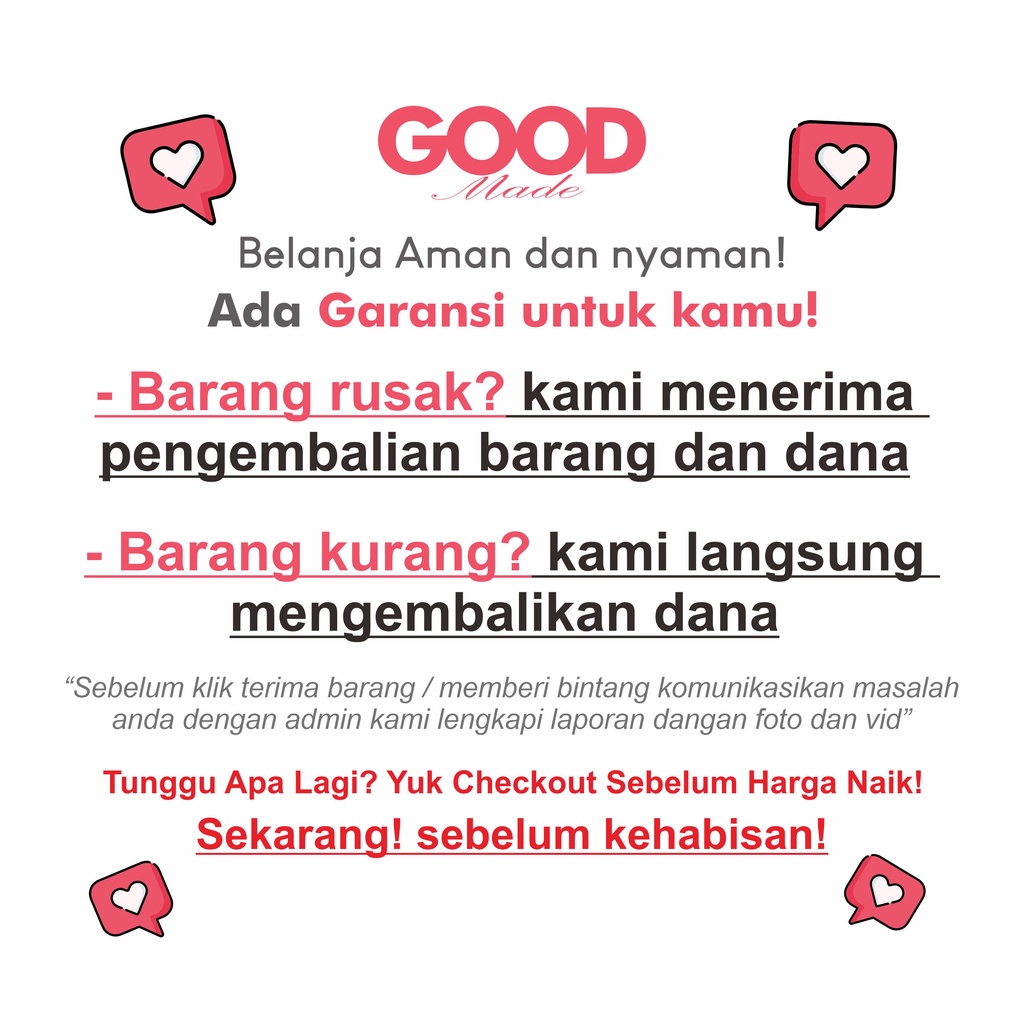 GOOD MADE - Tablet Pembersih Mesin Cuci | Deep Cleaning Washing Machine | COD