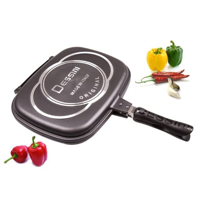 Dessini double sided magic non-stick grill pan ( made in italy )