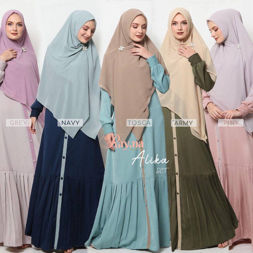 Syari Alika by Rayna / Set Dress Scarf