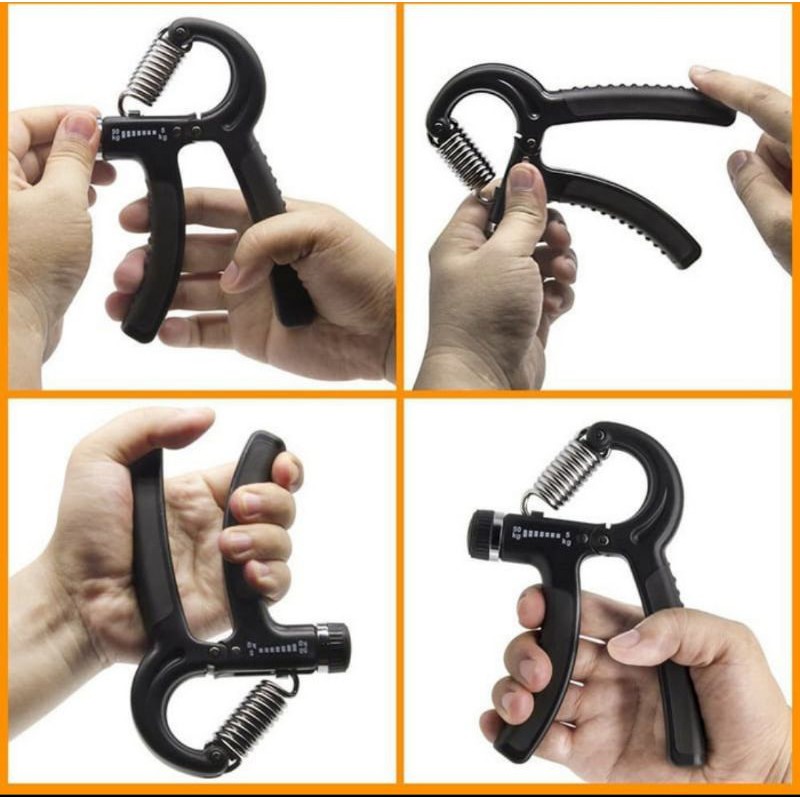 Alat Olahraga Tangan Hand Grip Fitness Gym Di rumah Outdoor Handgrip Otot Lengan Tangan 5-50 Kg-6