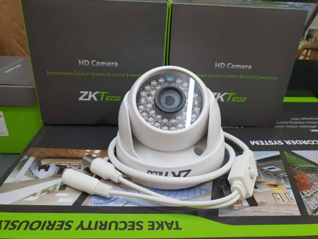 Promo paket kamera cctv 8ch 2mp 1080p full hd zkteco komplit tgl pasang