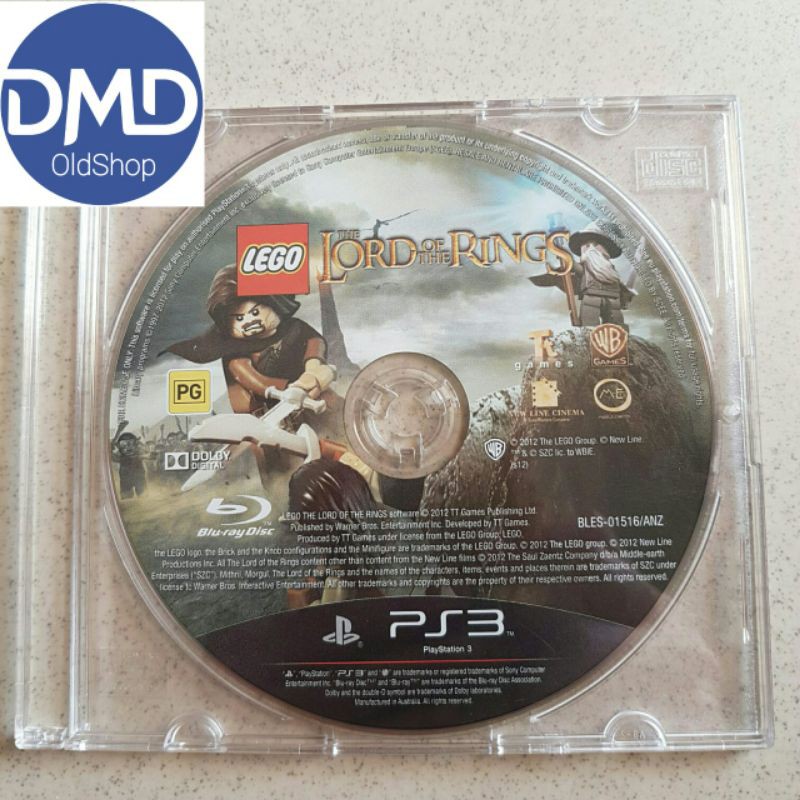 Kaset PS3 Lego The Lord Of The Rings Original