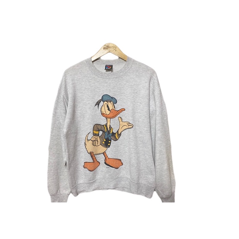 crewneck vintage donald duck 90'ss
