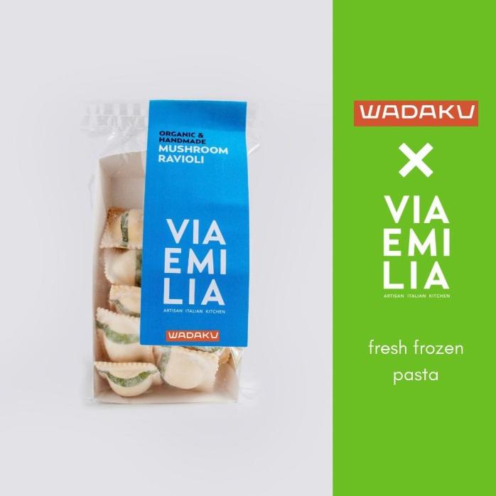 

RAVIOLI MUSHROOMS Pack 250 gr FROZEN FILLED PASTA