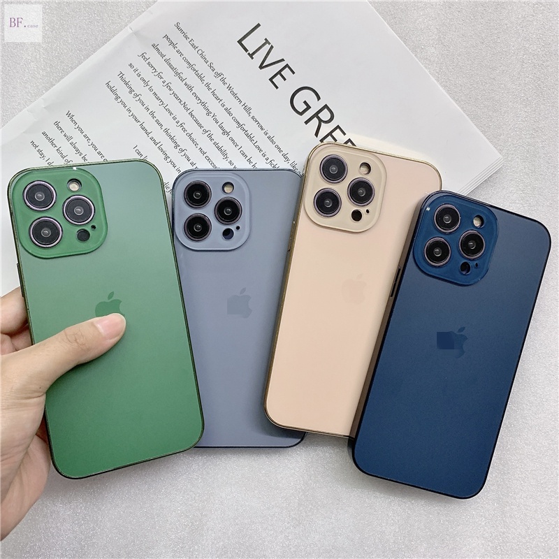 Case Pelindung Bahan Akrilik Tahan Jatuh Untuk Iphone 14 Pro Max 11 12 13pro 11pro