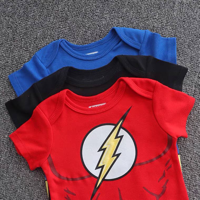 BAJU BAYI JUMPER NEWBORN BATMAN SUPERHEROES AVENGERS IMPOR PIYAMA SUPERHERO HULK