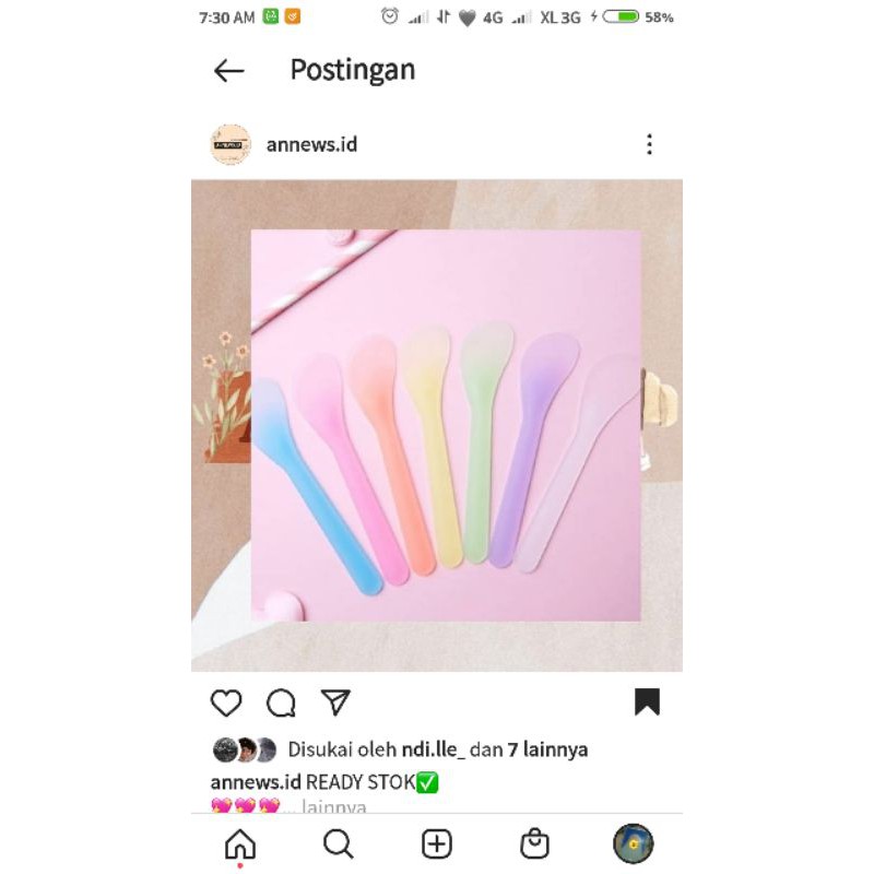 spatula masker/alat maskeran