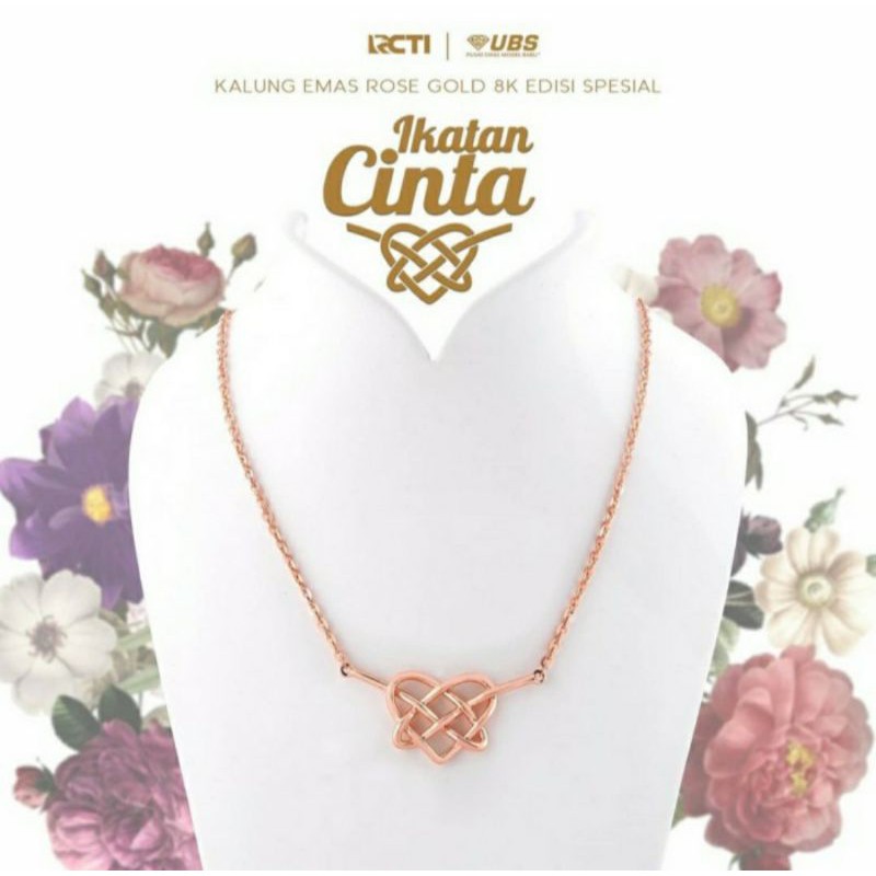 KALUNG EMAS UBS IKATAN CINTA SERIES 375 8K