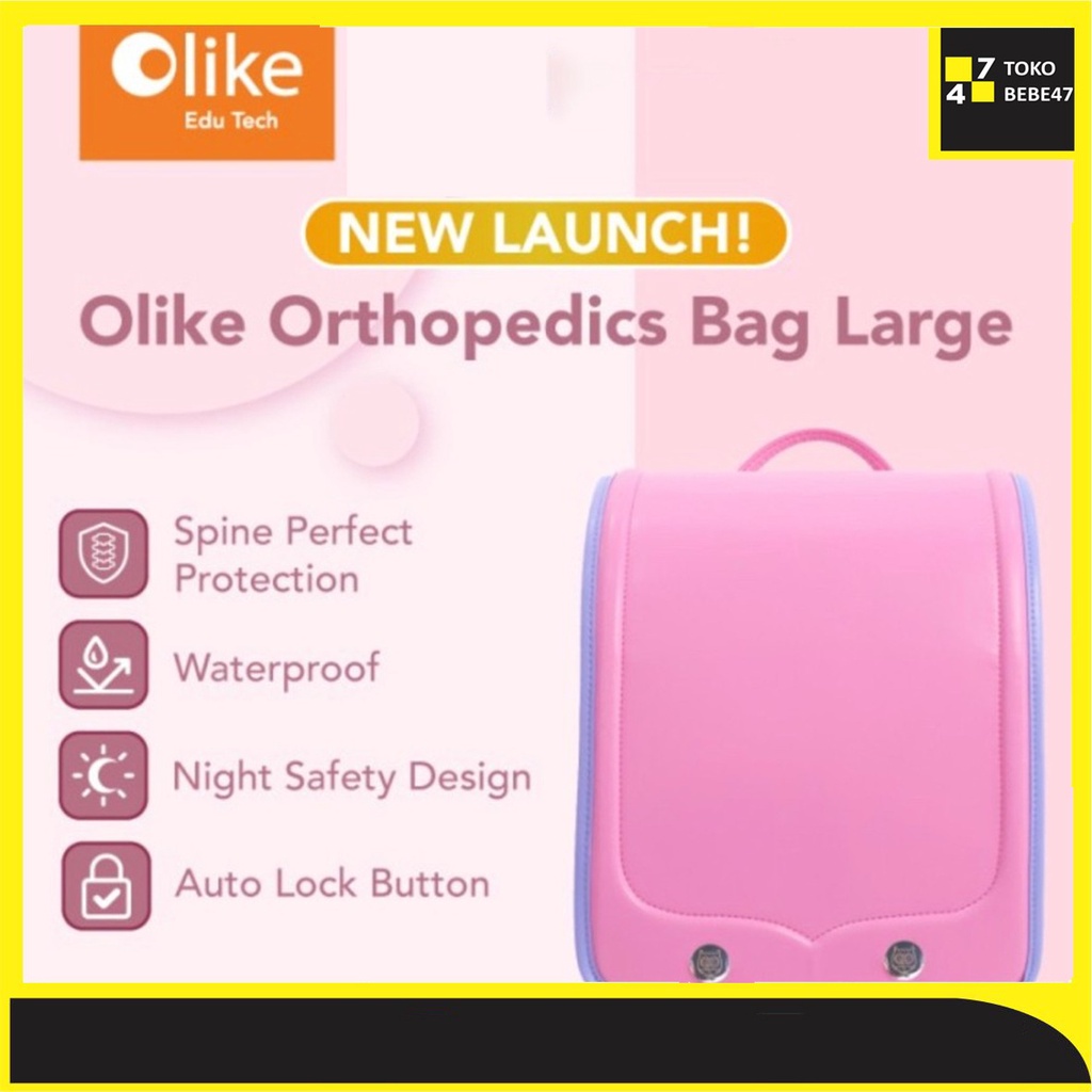 OLIKE ORTHOPEDIC BAG SMALL TAS SEKOLAH ANAK GARANSI RESMI OLIKE