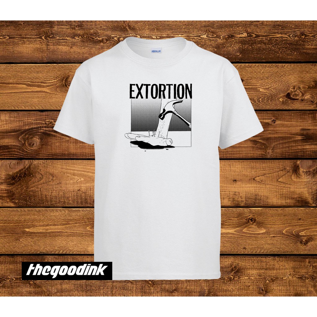 Kaos Extortion - Hammer - Original Gildan T-shirt DTG Print
