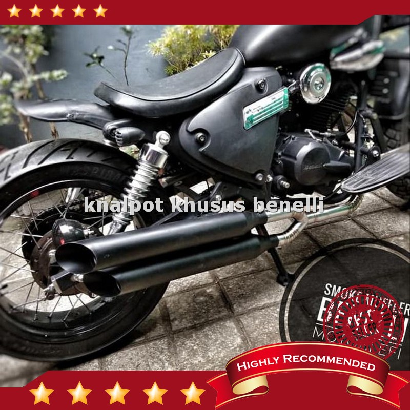 Harga Promo Knalpot Benelli Motobi 200 - Knalpot Benelli 200