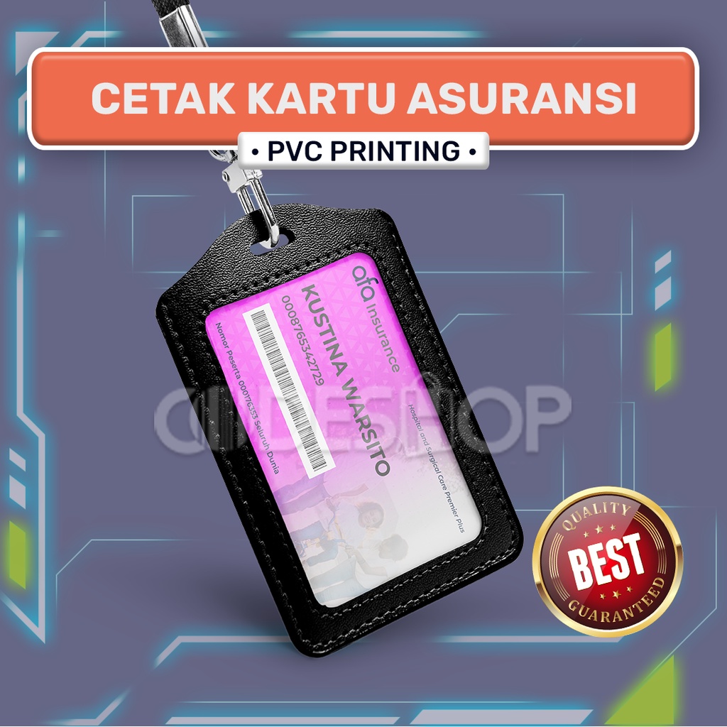 Cetak Sample Kartu Asuransi ID Anggota