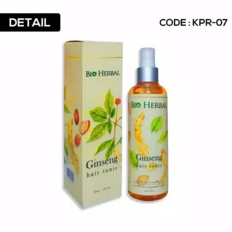 BIO HERBAL GINSENG HAIR TONIC ORIGINAL - TONIC GINGSENG BIO HERBAL