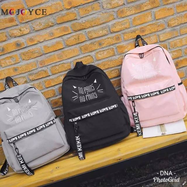 Tas Wanita Rancel Gucci GG birdella Style Nylon Code : WB VC BC 6317/9987