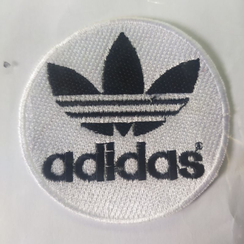 emblem bordir patch adidas bulat