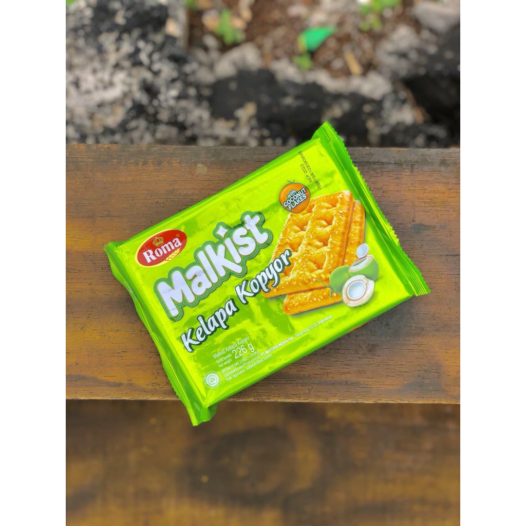 

Roma Malkist Kelapa Kopyor 226g