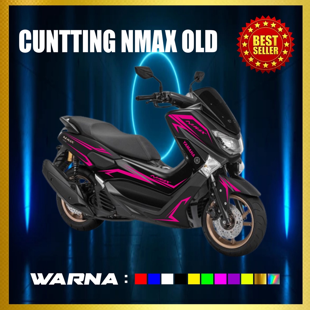 STICKER RACING NMAX OLD CUTTING STICKER KEREN NMAX LAMA