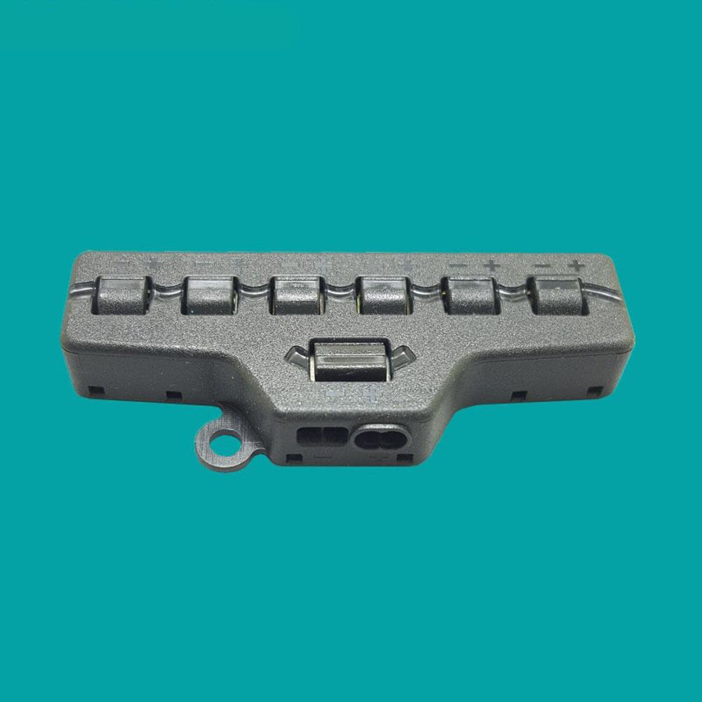 Lanfy Splitter Terminal Dorong 1in6 Out Post Quick-connect LED Terminal Splitter