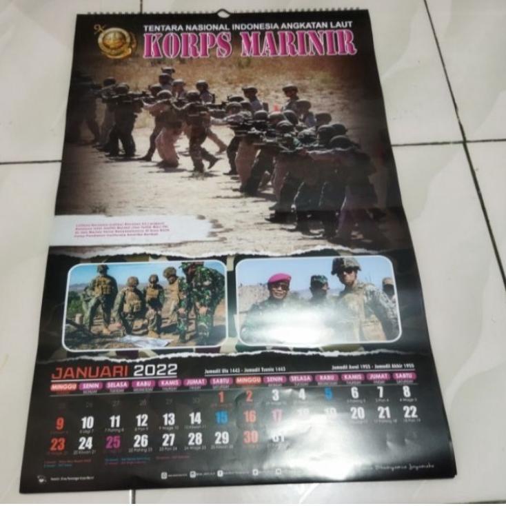 

Best - Kalender Dinding Marinir TNI AL tahun 2022 ,.