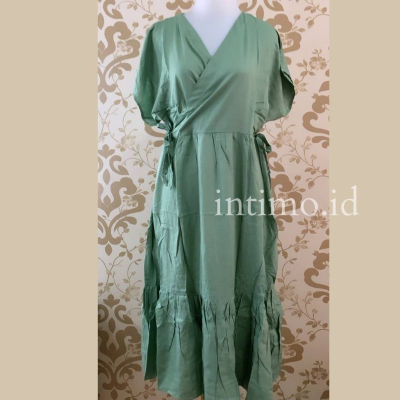 Daster kimono Ruffle  polos / Daster Ruffle / kimono