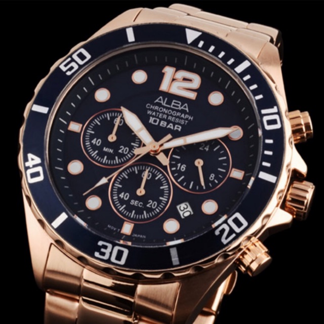 ALBA AT3904 Chronograph Stopwatch ORIGINAL