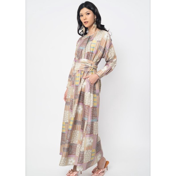 Cottonink x Kami lilac flowerpatch jadwa dress