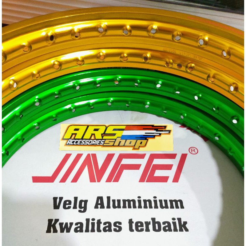 Harga satuan vleg jinfei Velek jinfei ring jinfei depan belakang ukuran 140 ring 17 lingkaran jinfei