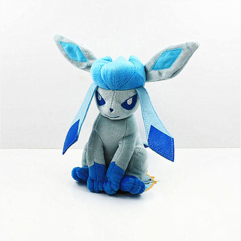 Boneka Plush Karakter Pokemon Flareon Jolteon Vaporeon Sylveon Eevee Ukuran 30CM Untuk Hadiah Anak