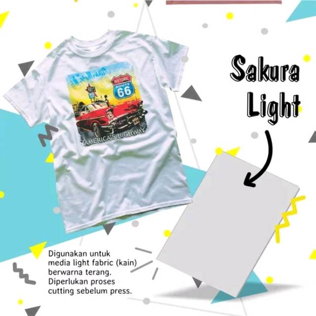 

Vixde Laser Transfer Paper Sakura Light Trial Pack (isi 10 lembar)