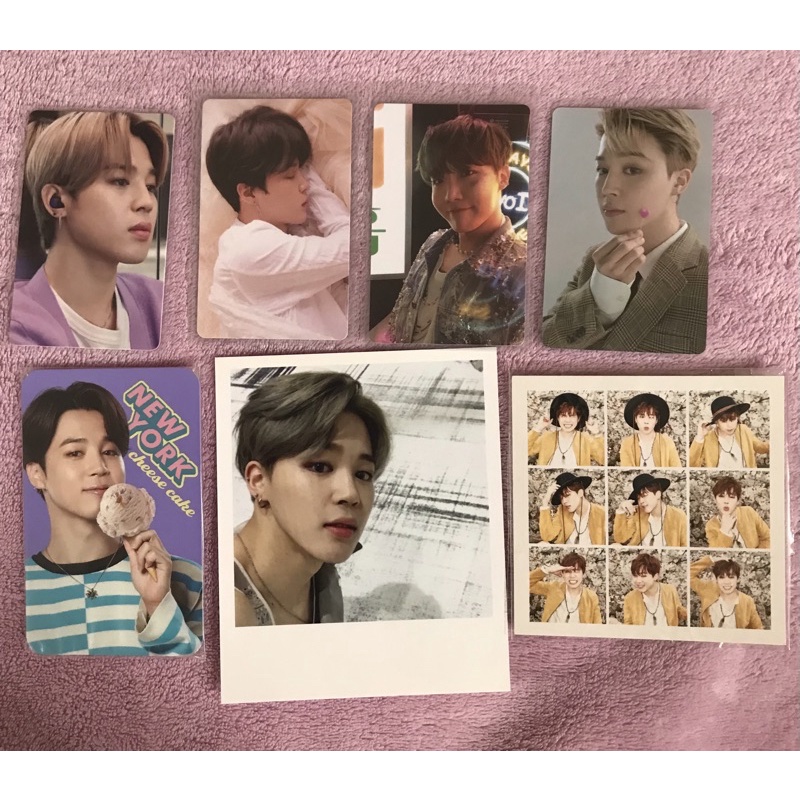 Phototcard jimin jhope pc tear u clue samsung bnr baskin robins hyyh wings festa pc rpc