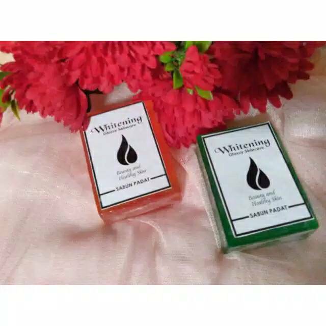 Sabun padat wgs / whitening glossy skincare