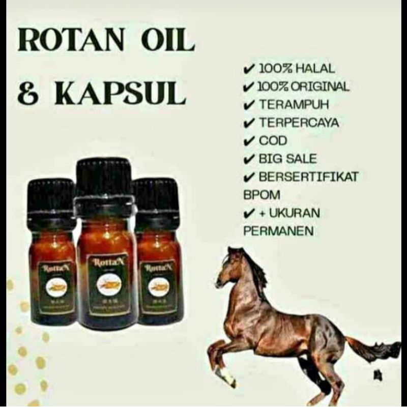 ROTAN OIL TOP NO 1 DI INDONESIA (PROMO BUY 1 get 1)