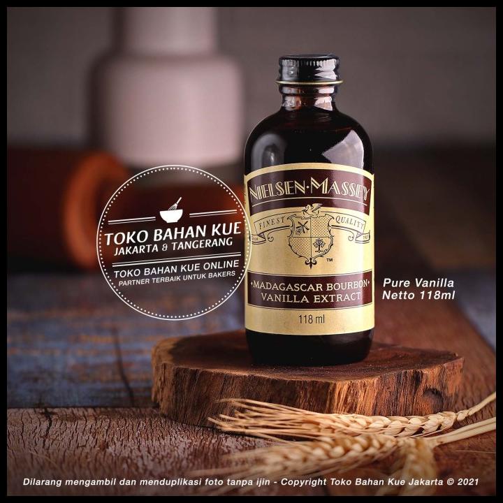 

TERBARUU!! Nielsen Massey - Pure Vanilla Extract Madagascar Bourbon 118 ml Import TERLARIS