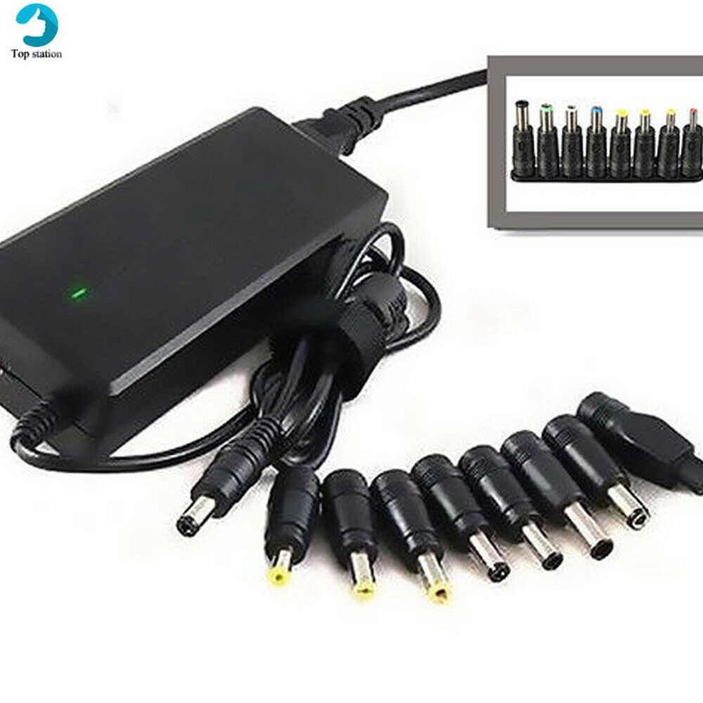 【COD Tangding】8Pcs / Set Adaptor Charger AC DC Universal untuk Laptop / PC / Notebook