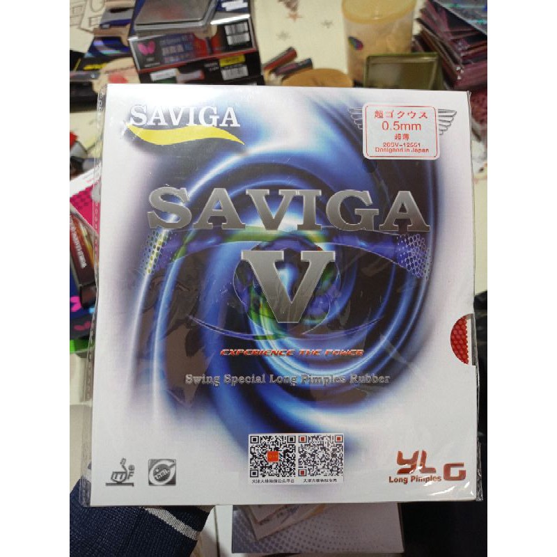 KARET TENIS MEJA BINTIK DAWEI SAVIGA V ORIGINAL