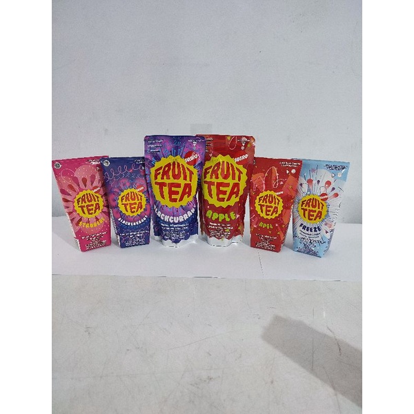 FRUIT TEA KOTAK 250ml GENGGAM 200ml POUCH 200ml