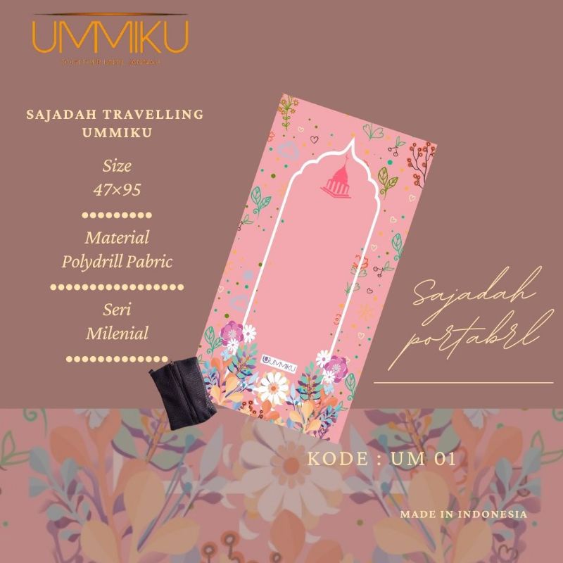 Sajadah Travel  UMMIKU || Sajadah Travelling Kekinian Milenial Series