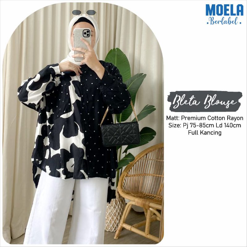 Bleta Blouse Oversize Moela