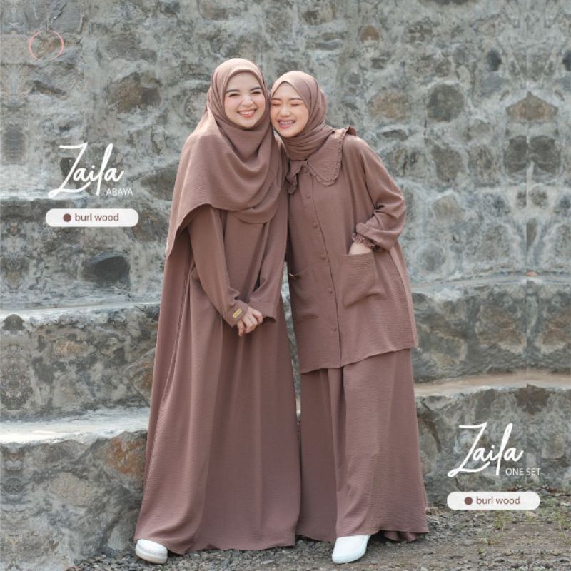 ABAYA & ONE SET TUNIK ZAILA BY GERAI ALIYAH