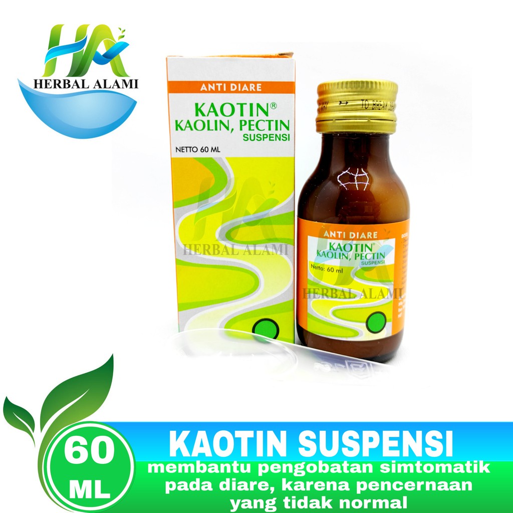 Syrup Kaotin kaolin pectin suspensi - obat diare